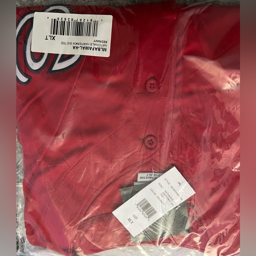 Washington Nationals jersey